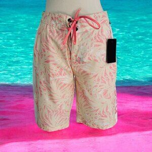 Hurley Boardshorts 28 Tropical Escape Paradise Swim Trunks‎ 4 Way Stretch NWT
